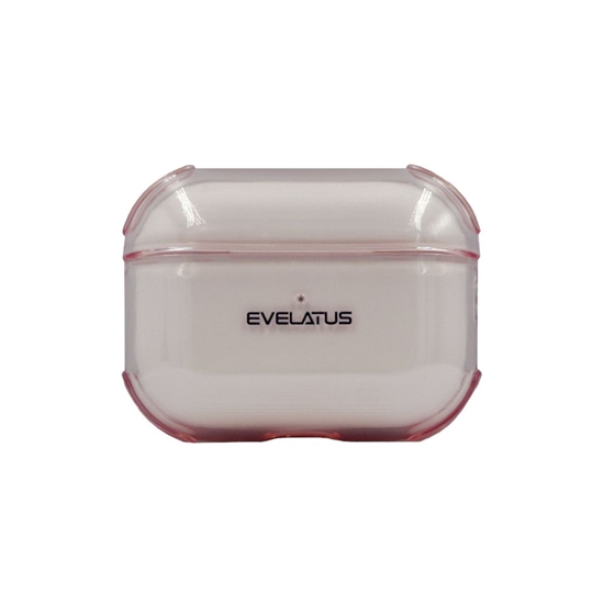 Изображение Evelatus Apple AirPods Pro TPU Protective Case Transparent Pink