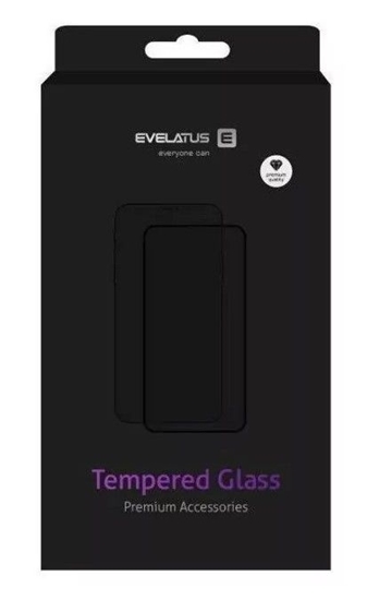 Picture of Evelatus Xiaomi Redmi Note 13 5G 2.5D Full Cover Japan Glue Glass Anti-Static Black