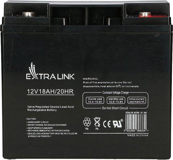 Picture of ExtraLink Akumulator 12V 18Ah (EX.6334)