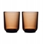 Picture of Fellow - zestaw dwóch szklanek Pirch Latte 320 ml - Bursztynowy