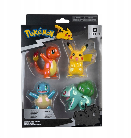 Picture of Figurka Jada Toys POKEMON Select 4Pak, figurki