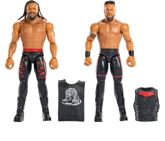 Изображение Figurka Mattel Figurki WWE Jacob Fatu & Tama Tonga Main Event 2-pak 24 JHJ56