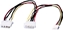 Picture of Floppy power kabelis 5.25''+3.5''