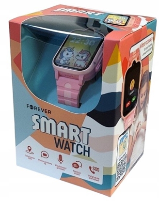 Picture of Forever smartwatch kids with camera KW-225 róowy