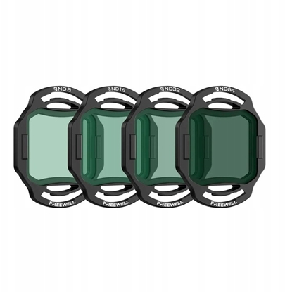 Изображение Freewell Zestaw filtrów Freewell do DJI O4 Air Unit Pro