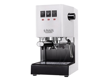 Picture of Gaggia | Coffee Maker | RI9481/13 Classic E24 | Pump pressure 15 bar | Built-in milk frother | Semi-automatic | Polar White