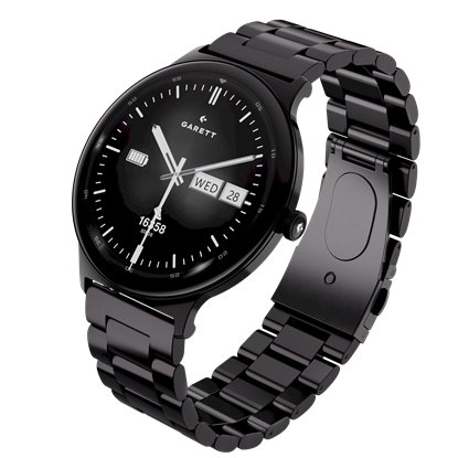 Picture of Garett Smartwatch Quantum Black steel