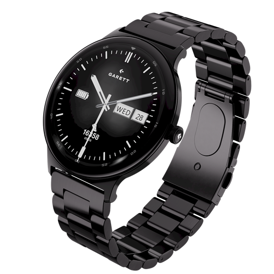 Picture of Garett Smartwatch Quantum Black steel
