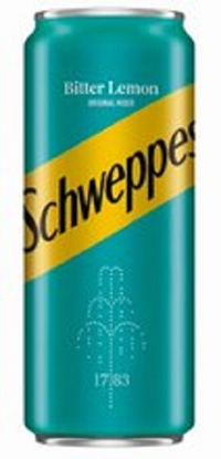 Picture of Gāzēts dzēriens SCHWEPPES Bitter Lemon, bundžā, 0.33l (DEP)