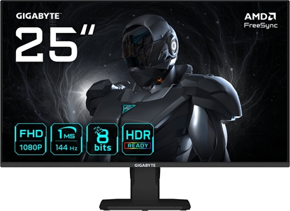 Изображение Gigabyte | GS25F14 EK | 24.5 " | SS IPS | FHD | 144 Hz | 1 ms | 1920 x 1080 pixels | 300 cd/m² | HDMI ports quantity 2
