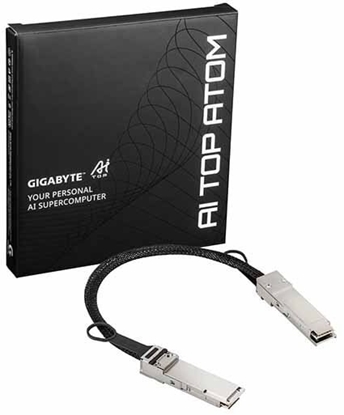 Изображение Gigabyte Kabel ATC9000-QSFP QSFP112 to QSFP112 40cm - DGX-Sparl Kabel