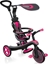Attēls no Globber Rowerek 4w1 trójkoowy / biegowy / wózek Explorer Trike Fuchsia 632-110-2
