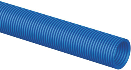 Picture of Gofrēta apvalkcaurule 23/28 20x2,25 50m zila 