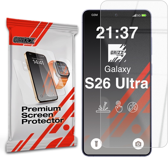 Изображение GrizzGlass Szko hybrydowe GrizzGlass HybridGlass do Samsung Galaxy S26 Ultra