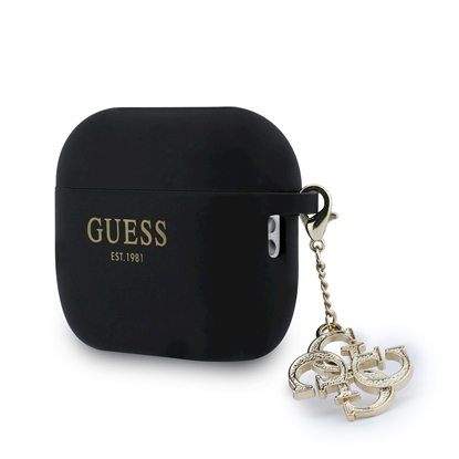 Attēls no Guess 4G Charm Silicone Case for Apple AirPods Pro 3