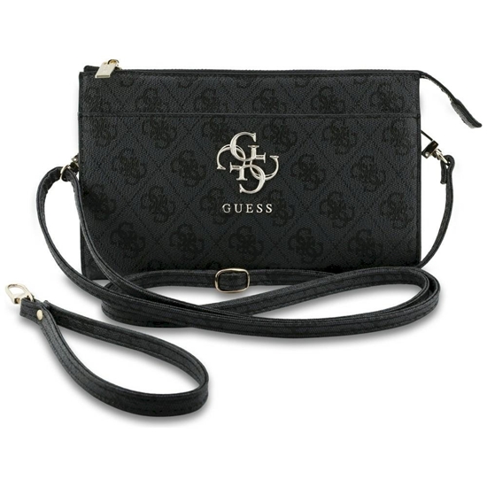 Изображение Guess 4G Metal Logo Mobile Phone Clutch Black