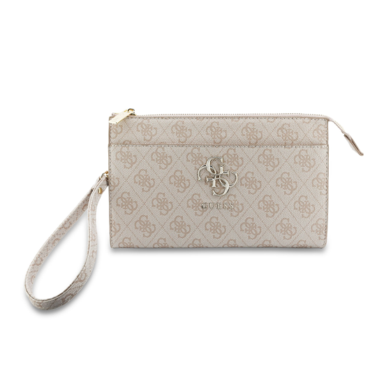 Изображение Guess 4G Metal Logo Mobile Phone Clutch Pink