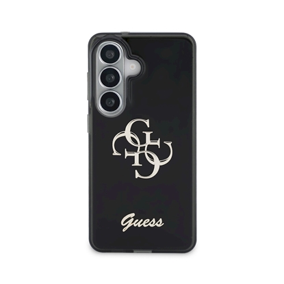 Attēls no Guess IML 4G Script Metal Logo Case for Samsung Galaxy S26
