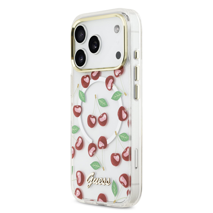 Изображение Guess IML Glitter Cherry MagSafe Case for iPhone 1