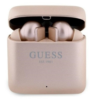 Attēls no Guess Printed Logo Bluetooth TWS Pink