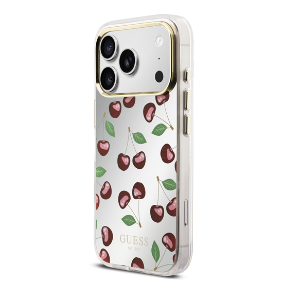 Picture of Guess TPU Glitter Cherry MagSafe Case for iPhone 1