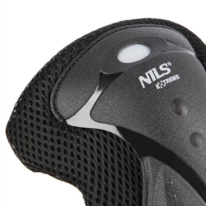 Picture of H8334 BLACK SIZE M Aizsargu komplekts NILS EXTREME