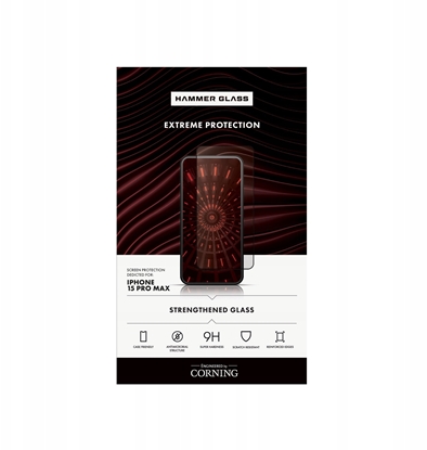 Attēls no Hammer Glass szko Corning do Iphone 16 Plus