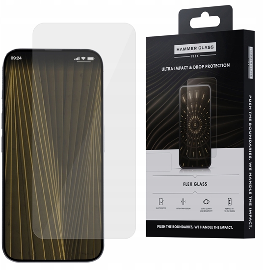 Изображение Hammer Glass szko hybrydowe Flex do iPhone 17 Pro
