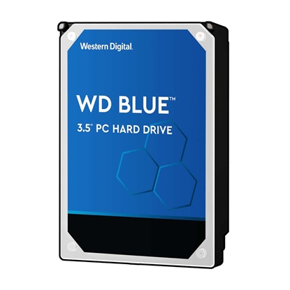 Attēls no HDD|WESTERN DIGITAL|Blue|6TB|SATA 3.0|256 MB|5400 rpm|3,5"|WD60EZAZ