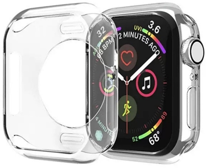 Attēls no Hurtel Etui na Apple Watch Series 4/5/6/SE 40 mm Ultra Clear Watch Case - przezroczyste Etui na Apple Watch Series 4/5/6/SE 40 mm Ultra Clear Watch Case - przezroczyste