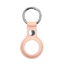 Изображение iLike AirTag PU Leather Key Ring Keychain Case Pink