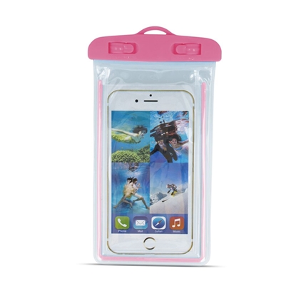 Attēls no iLike Universal Waterproof 4,8-5,8 case Pink