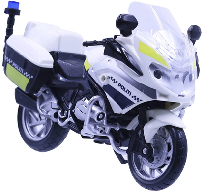 Изображение Impulse Toys Motor 112 - Police motorcycle w. light & sound (18 cm) (I-1600007)