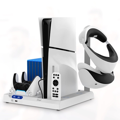 Изображение iPega P5S028 Charging Stand + Cooling for PS5 / PS5 Slim / PS5 Pro Game Controller