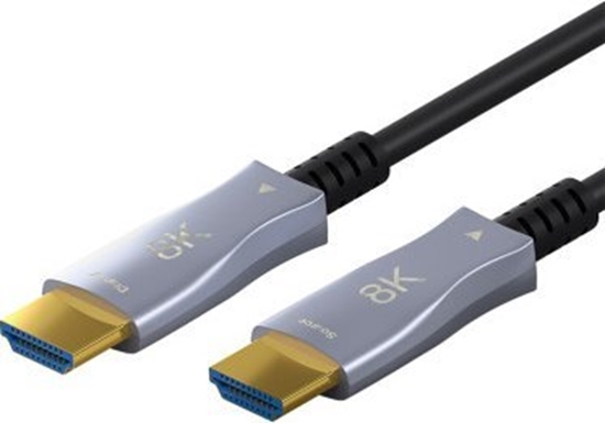 Picture of Kabel Goobay Optyczny hybrydowy kabel HDMI o bardzo duej szybkoci z Ethernetem (AOC) - Dugo kabla 10 m