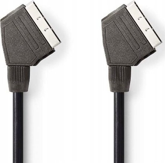 Picture of Kabel Nedis Nedis CVGL31001BK15 kabel SCART 1,5 m SCART (10-pin) Czarny