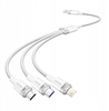Изображение Kabel USB 2.0 A do 3w1 6A Vention CTRWG 1.5M (biay)