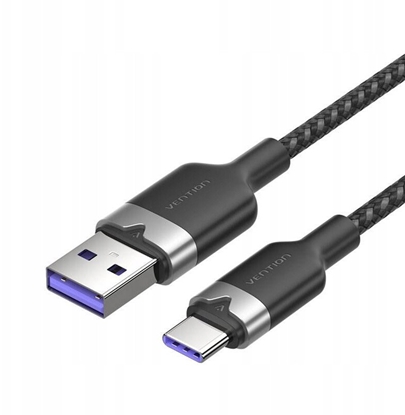 Picture of Kabel USB 2.0 A do USB-C 6A Vention CTOBH 2M (czarny)