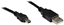 Picture of Kabel USB Alcasa USB-A - miniUSB 0.15 m Czarny (3310-AM01)