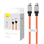 Изображение Kabel USB Baseus USB-C - USB-C 1 m Pomaraczowy (CAKW000207)