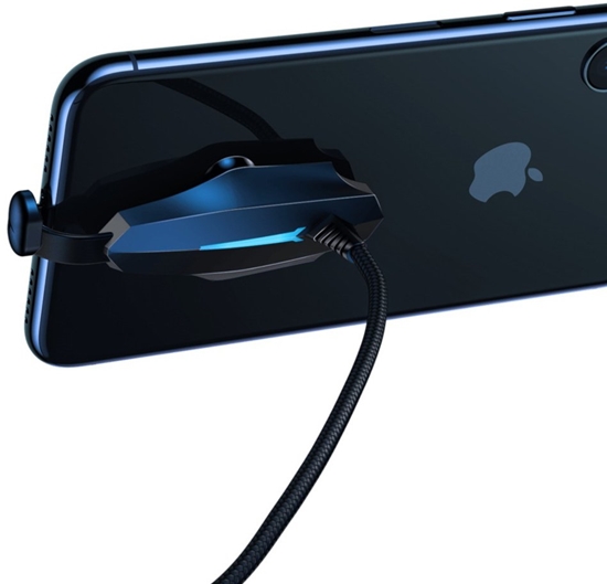 Picture of Kabel USB Canyon Cable USB2.0 A plug - IP Lightning plug 1.2m with suction cup black BASEUS