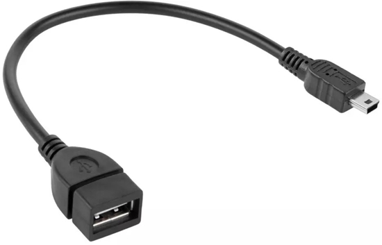 Picture of Kabel USB Gembird USB-A - miniUSB 0.2 m Czarny (KPO2909)