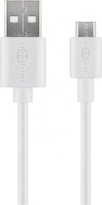 Picture of Kabel USB Goobay USB-A - microUSB 0.5 m Biay (JAB-4780401)
