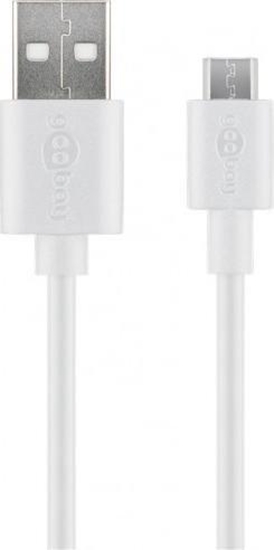 Picture of Kabel USB Goobay USB-A - microUSB 0.5 m Biay (JAB-4780401)