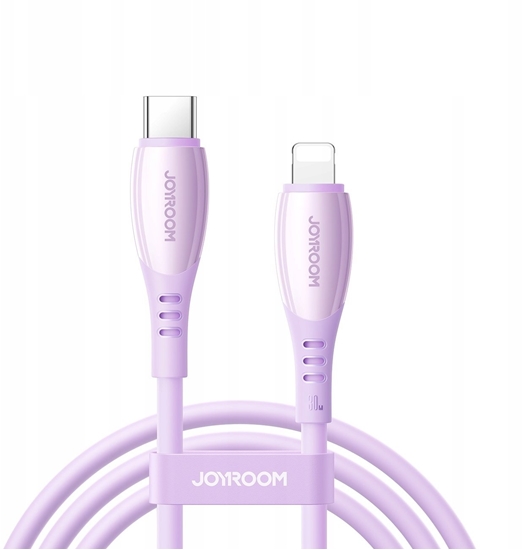 Picture of Kabel USB Joyroom Kabel Joyroom S-A59 Vibrant Series 30W USB-C - Lightning 1,2m - fioletowy