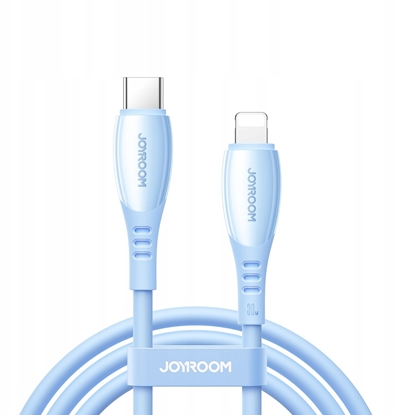 Attēls no Kabel USB Joyroom Kabel Joyroom S-A59 Vibrant Series 30W USB-C - Lightning 1,2m - niebieski
