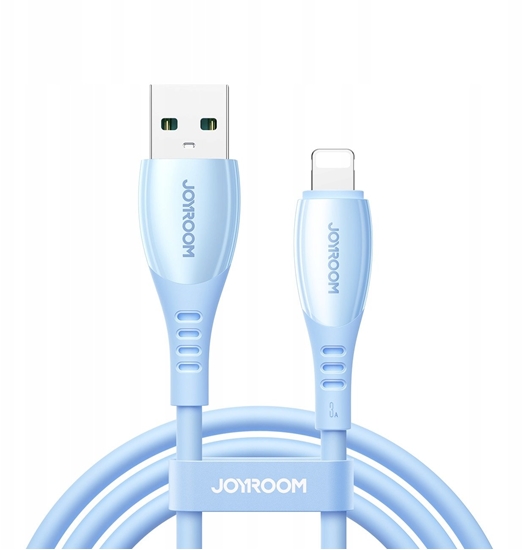 Picture of Kabel USB Joyroom Kabel Joyroom S-A59 Vibrant Series 3A USB-A - Lightning 1,2m - niebieski