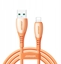 Attēls no Kabel USB Joyroom Kabel Joyroom S-A59 Vibrant Series 3A USB-A - Lightning 1,2m - pomaraczowy