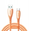Picture of Kabel USB Joyroom Kabel Joyroom S-A59 Vibrant Series 3A USB-A - USB-C 1,2m - pomaraczowy