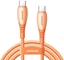 Picture of Kabel USB Joyroom Kabel Joyroom S-A59 Vibrant Series 60W USB-C - USB-C 1,2m - pomaraczowy